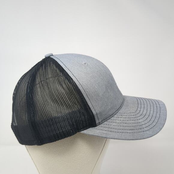 Cushman & Wakefield Pacific Snapback Trucker Hat Gray One Size Mesh Back - Picture 4 of 9